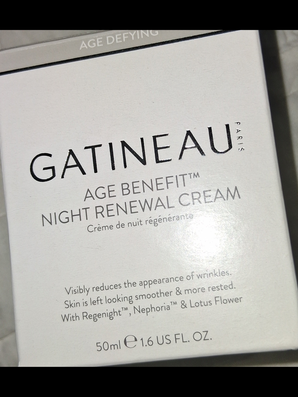 Gatineau Age Benefit Night Renewal Cream 1.6oz